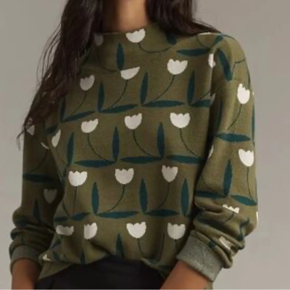 Anthropologie Numph Alis Tulip Sweater - Picture 1 of 4